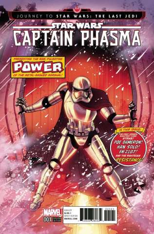 Journey to Star Wars: The Last Jedi - Captain Phasma #1 (Homage Cover)