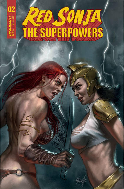 Red Sonja: The Superpowers #2 (Parrillo Cover)