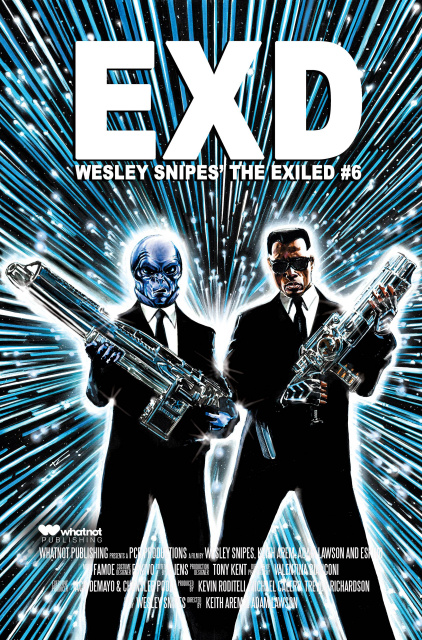 The Exiled #6 (Kent MIB Homage Cover)