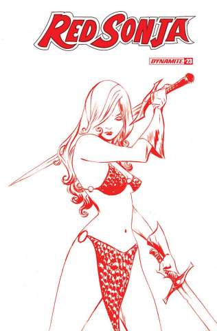 Red Sonja #23 (21 Copy Lee Tint Cover)