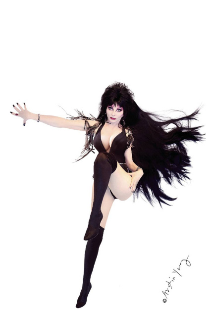 Elvira in Horrorland #4 (7 Copy Foc Photo Virgin Cover)