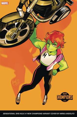 The Sensational She-Hulk #1 (Mirka Andolfo New Champions Cover)