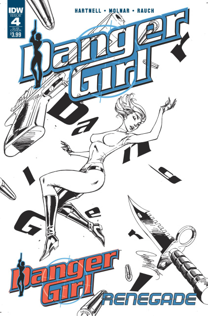 Danger Girl: Renegade #4 (Subscription Cover)