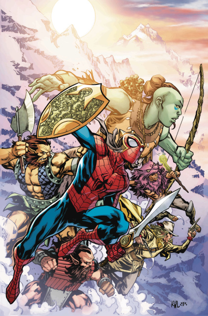 The War of the Realms: Spider-Man & The League of Realms #1