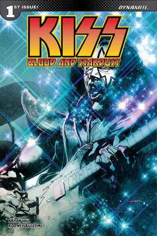 KISS: Blood and Stardust #1 (Sayger Spaceman Cover)