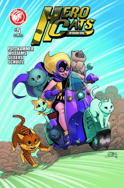 Hero Cats #5 (Williams Cover)