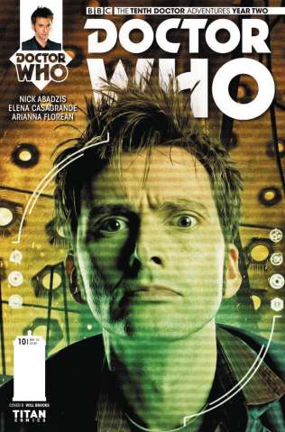 Doctor Who: New Adventures with the Tenth Doctor, Year Two #10 (Photo Cover)