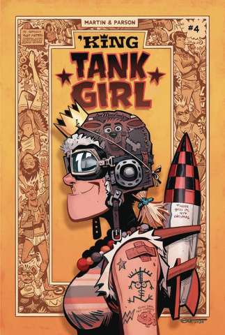 King Tank Girl #4 (Parson Cover)