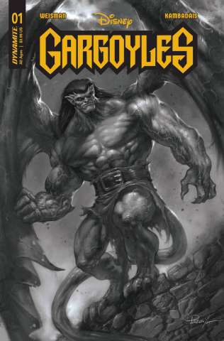 Gargoyles #1 (10 Copy Parrillo B&W Cover)