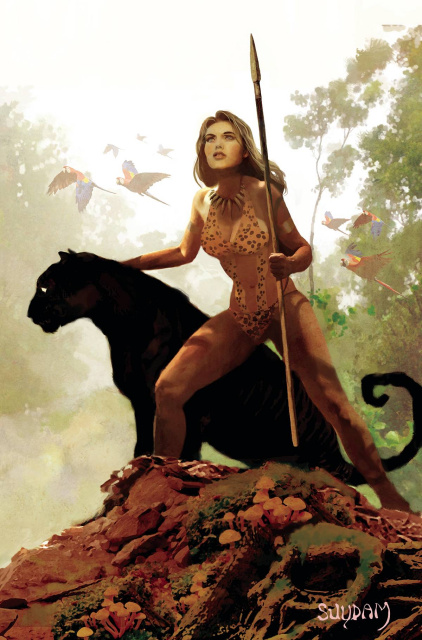 Sheena: Queen of the Jungle #3 (Suydam Virgin Cover)