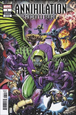 Annihilation Scourge Omega #1 (Art Adams Cover)