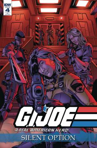 G.I. Joe: A Real American Hero - Silent Option #4 (10 Copy Cover)