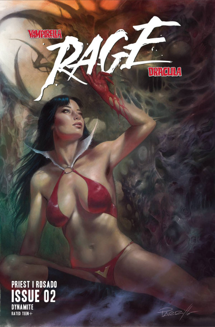 Vampirella / Dracula: Rage #2 (Parrillo Cover)