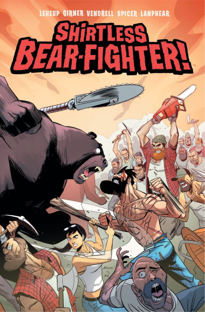Shirtless Bear-Fighter! #5 (Vendrell Cover)