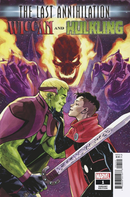The Last Annihilation: Wiccan and Hulkling #1 (Lopez Cover)