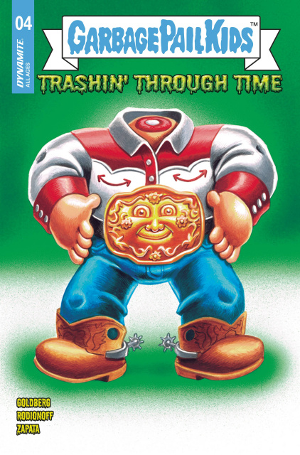 Garbage Pail Kids: Trashin' Through Time #4 (Classic Trading Card Cover)
