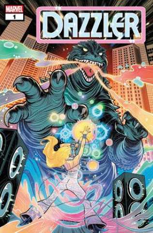 Dazzler #1 (Elizabeth Torque Godzilla Cover)