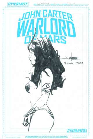 John Carter: Warlord of Mars #2 (30 Copy Lee Artboard Cover)