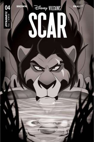 Disney Villains: Scar #4 (10 Copy Forstner B&W Cover)