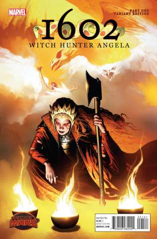 1602: Witch Hunter Angela #1 (Isanove Cover)