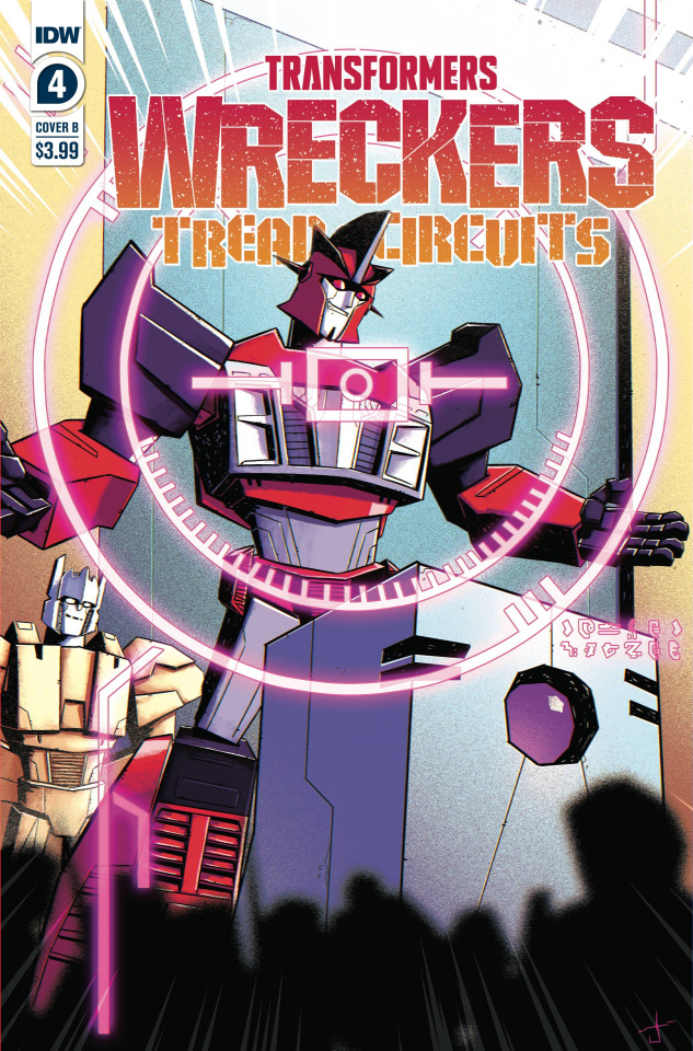 Transformers: Wreckers - Tread & Circuits #4 (Burch Cover)