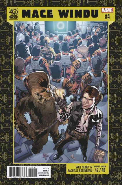 Star Wars: Mace Windu, Jedi of the Republic #4 (40th Anniversary Cover)