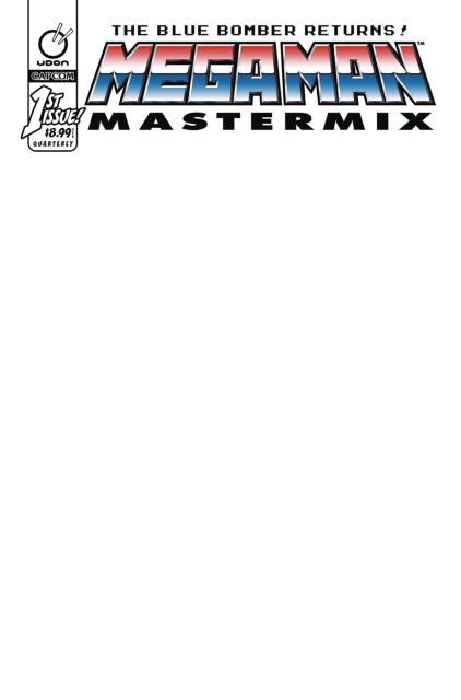Mega Man: Mastermix #1 (Blank Sketch Cover)