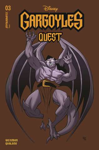 Gargoyles Quest #3 (Moss Color Bleed Cover)