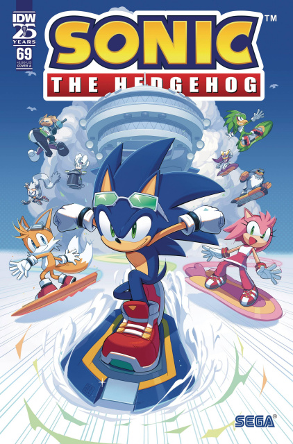 Sonic the Hedgehog #69 (Kim Cover)