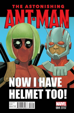 Astonishing Ant-Man #4 (Noto Deadpool Cover)