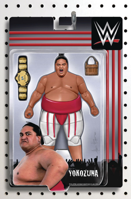 WWE #22 (Riches Action Figure Cover)