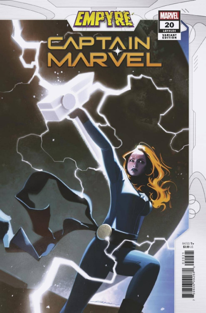 Captain Marvel #20 (Dekal Empyre Cover)