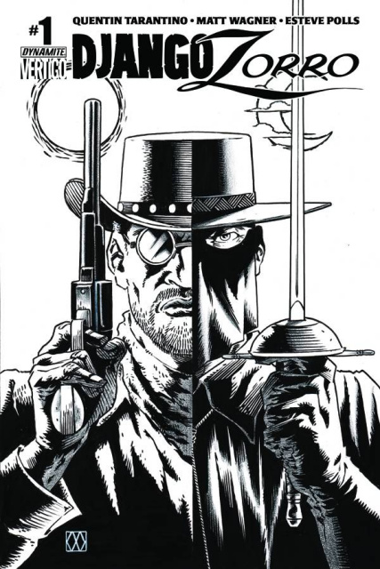 Django / Zorro #1 (25 Copy Cover)