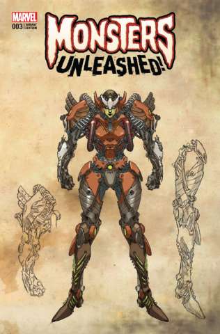Monsters Unleashed! #3 (Yu Monster Cover)