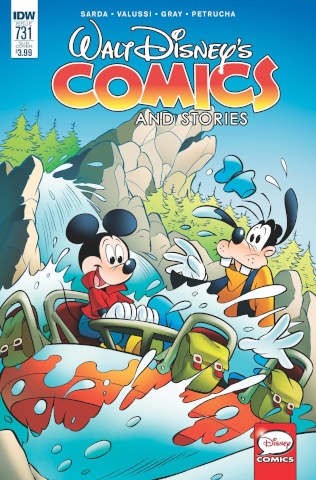 Walt Disney's Comics and Stories #731 (Subscription Cover)