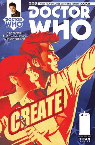 Doctor Who: New Adventures with the Tenth Doctor #5 (Glass Cover)