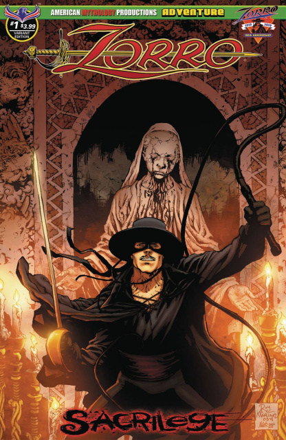 Zorro: Sacrilege #1 (Martinez Possession Cover)