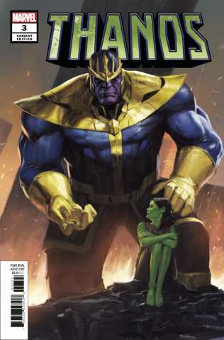 Thanos #3 (Pyeong Jun Park Cover)