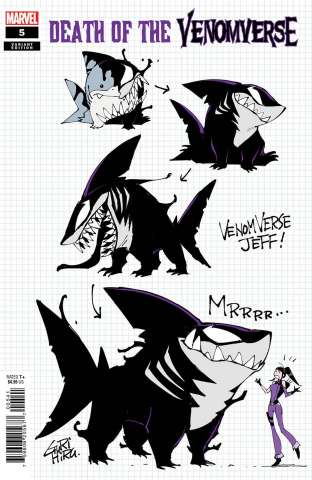 Death of the Venomverse #5 (Gurihiru Design Cover)