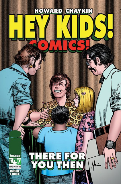 Hey Kids! Comics! #5 (Hero Initiative Cover)