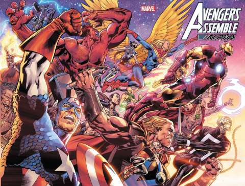 Avengers Assemble Alpha #1 (Hitch Cover)