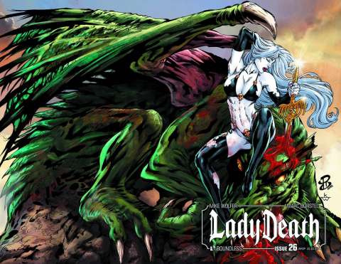 Lady Death #26 (Wrap Cover)
