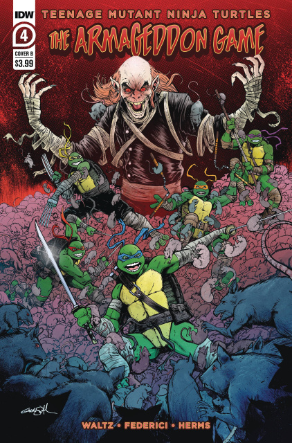 Teenage Mutant Ninja Turtles: The Armageddon Game #4 (Smith Cover)