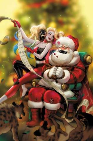 Batman / Santa Claus: Silent Knight #2 (Lesley Leirix Li Card Stock Cover)
