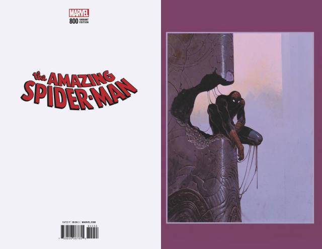 The Amazing Spider-Man #800 (Moebius Virgin Cover)