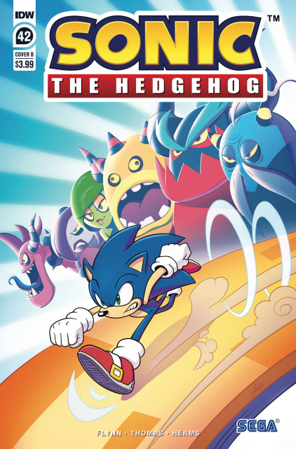 Sonic the Hedgehog #42 (Abby Bulmer Cover)