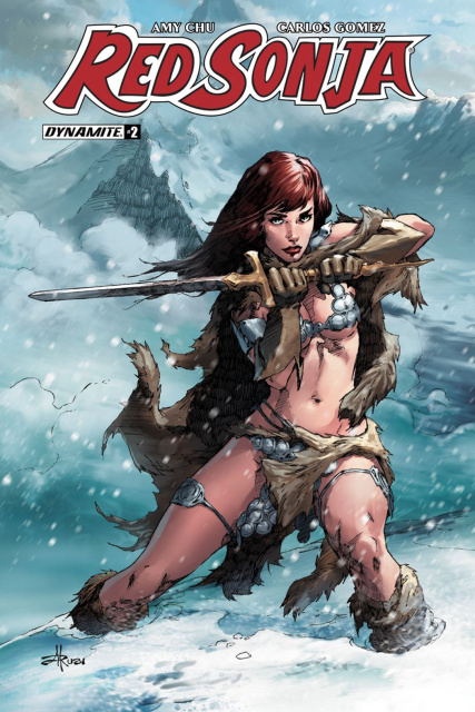 Red Sonja #2 (Rubi Subscription Cover)