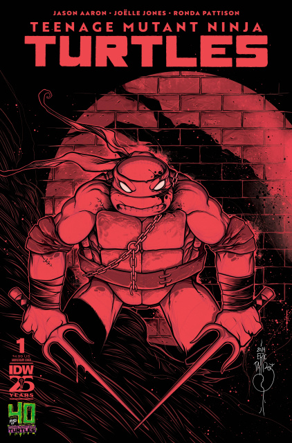 Teenage Mutant Ninja Turtles #1 (40th Anniversary Talbot Cover)