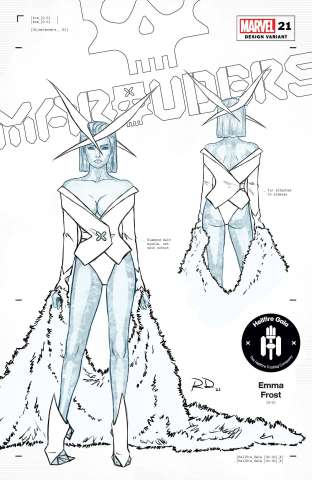 Marauders #21 (Dauterman Emma Frost Design Cover)