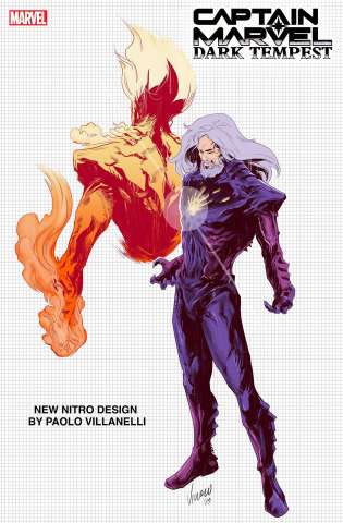 Captain Marvel: Dark Tempest #2 (10 Copy Design Cover)